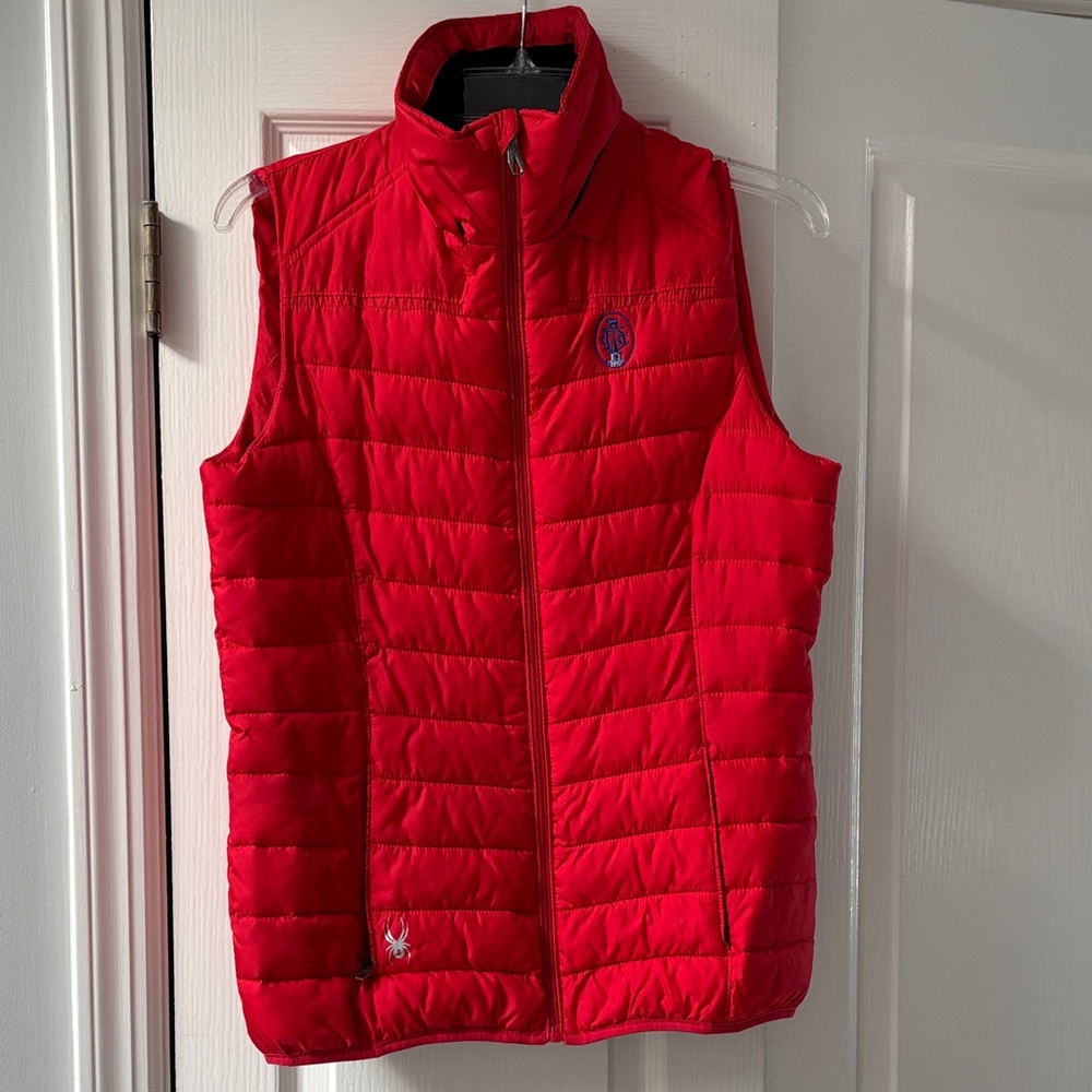 Spyder Red Quilted Vest